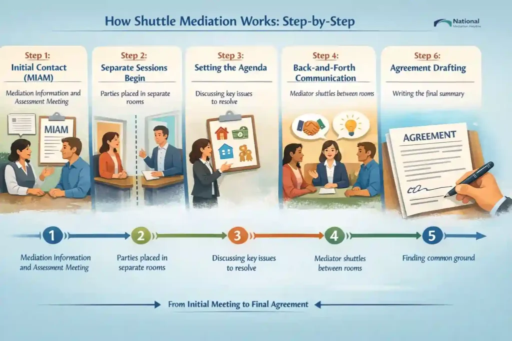 How Shuttle Mediation Works: Step-by-Step Cornwall