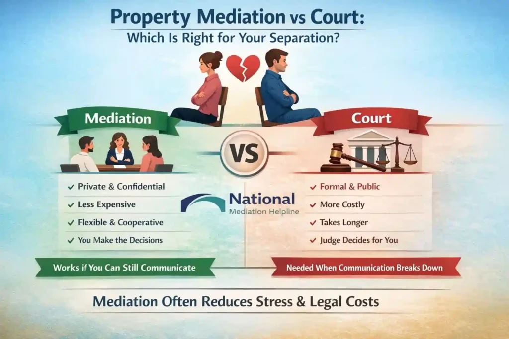 Property Mediation vs Court: Which Is Right for Your Separation Cornwall?
