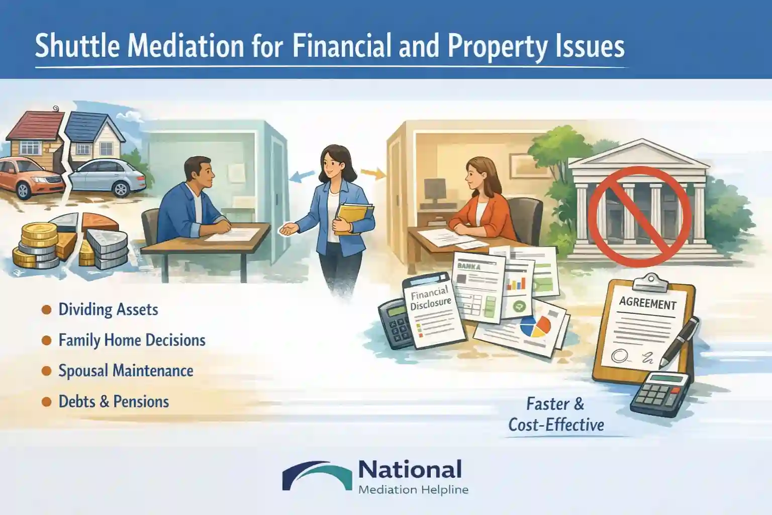 Shuttle Mediation for Financial and Property Issues Cornwall