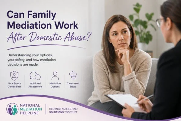 Can Family Mediation Cornwall Work After Domestic Abuse?